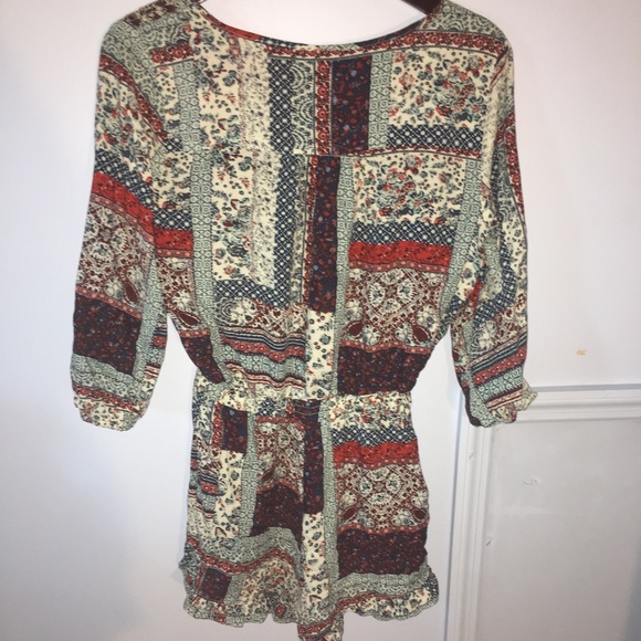Patterned romper - Picture 2 of 2